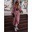 Women'S Light Pink Ribbed Cardigan - Long Sleeve Hooded Open Front Sweater with V-Neck, Casual Fall/Winter Layering Essential for Cozy Indoor or Outdoor Wear, Cozy Fall Apparel | Vneck Design | Soft Texture