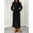 Women's Autumn and Winter Fashion Loose Casual Straight Sweatshirt Dress