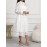 Spring/Autumn Women's Dress, Elegant Cut-Out Waist, Wedding/Date, Stand Collar White Lace Midi Dress WJ252