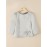Plus Size, ZANZEA Women's Plus Size Elegant Blouse - Pink & White Puff Bow-Knot Collar, Short Jacket-like Button-Front Top, Loose Fit 3/4 Sleeve Shirt for Wedding, Office, Party, Wedding Guest (Machine Washable) - No-Stretch Round Neck