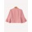 Plus Size, ZANZEA Women's Plus Size Elegant Blouse - 3/4 Length Ruffle Sleeve Office Shirt with Front Button Closure, Loose Fit All-Match White Collar Top, Machine Washable Workwear & Commuter Blouse for Professional Attire