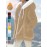 Plus Size - Women'S Cozy Fleece-Lined Hooded Jacket - Oversized Zip-Up with Drawstring, White, All-Season Comfort, Casual Style, Casual Winter Wear | Oversized Hooded Jacket | Zippered Hoodie, Winter Hoodie