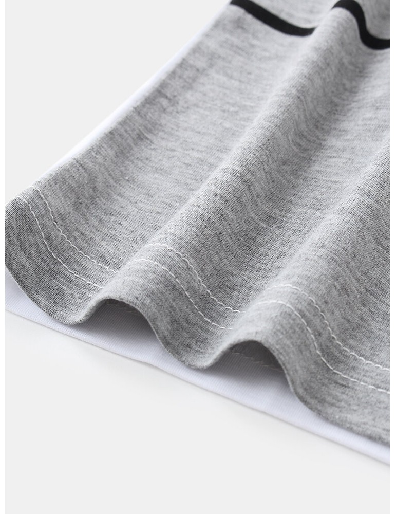 Golf Shirts - Mens Color Block Short Sleeve Casual Sport Golf Shirts